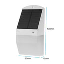 Waterproof Solar 25LED Motion Sensor Wall Light Outdoor Garden Landscape Lamp