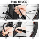 100 PSI Aluminum Alloy For Road Puncture Repair With Hose Cycling Mini Bike Pump