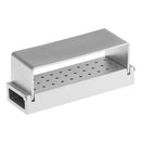 30 Holes Dental Bur Holder Block Case Autoclave Disinfection Box