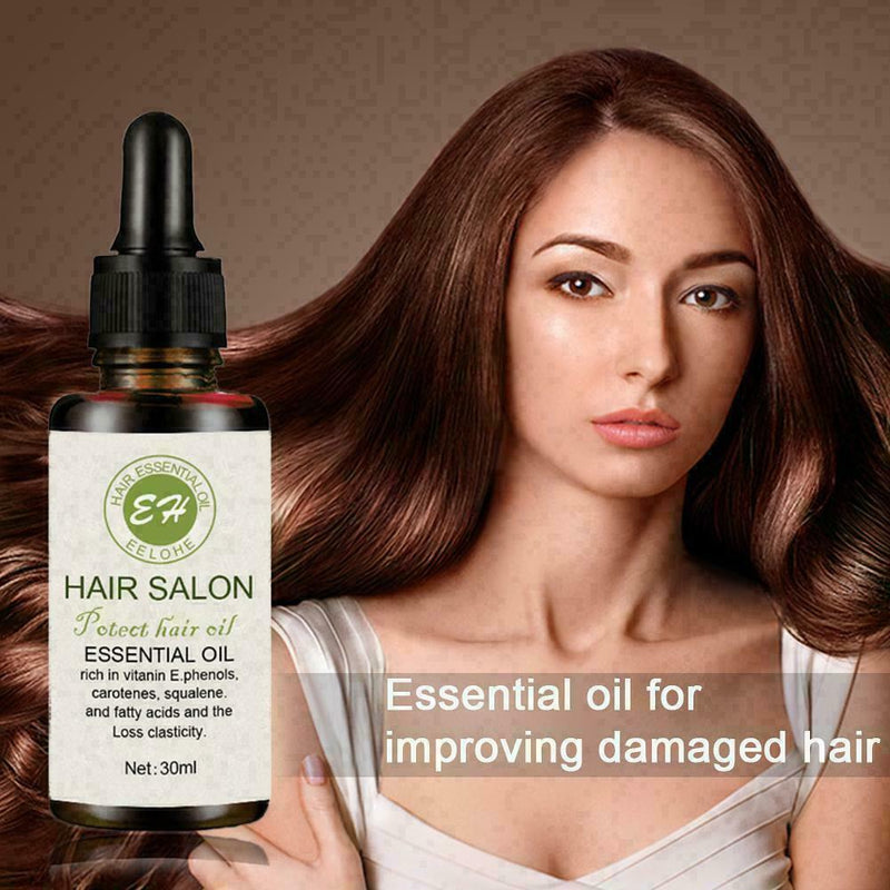 Hair ReGrowth Serum Hair Care Essential Oil Treatment For Soft Pretty Pure X6V4