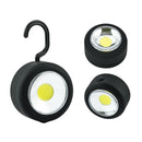 Magnetic Camping Hanging LED Light COB Work Torch Mini Hook Circular Lamp BX