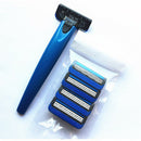 1 Frame 5 Razor Blades Shaving Facial Care Men Shaving Blades Men Women Shave OZ