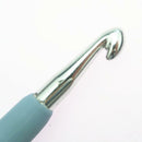 2Pc Soft Handle Aluminum Crochet Hooks Knitting Needles Set Size 7mm 8mm