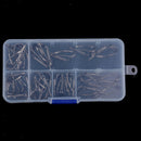 30pcs Fishing Rod Guide Tip Top Replacement Repair Kit 2.2#-3.0# Rings