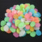 100Pcs Glow In The Dark Stones Pebbles Rock Aquarium Fish Tank Garden Walk