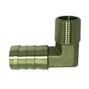 Brass Barb Hose Fitting Thickened Copper Core Ductility High Temperatures