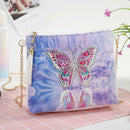 DIY Butterfly Special Shaped Diamond Painting Leather Chain Shoulder Bags