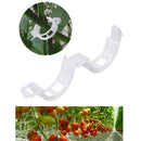 100pcs Greenhouse Trellising Kits Garden Vine Tomatoes Trellis Clips Clamps