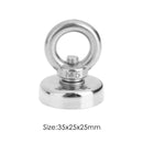 D25 Powerful Salvage Magnets Neodymium Deep Sea Salvage Fishing Hook Magnet