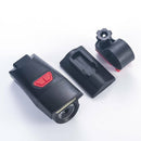 6 Modes Bicycle LED Lamp Flashlight AAA Battery Bike Front Head ight Cycling US.