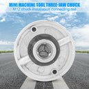 Z011 Mini Lathe Drill Zinc Alloy Three Jaw Chuck Clamp with Connecting Rod