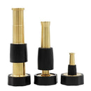 Adjustable Water Hose Nozzle and Jet Sweeper Sprayer Heavy-Duty Solid Brass