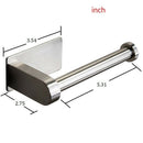 Self Adhesive Toilet Paper Holder-Bathroom Toilet Paper Holder Stand No Dri P1V4