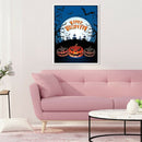 Diamond Painting Halloween Pumpkin Full Round Drill Cross Stitch (WX455)