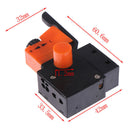 AC 250V/4A FA2-4/1BEK Adjustable Speed Switch Plastic Metal For Electric DriFT