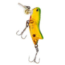 3g 4cm hard fishing lure in shape of cricket (Yellow) W5R6