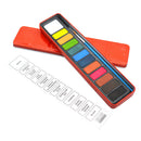 12 Colors Solid Watercolor Paint Set Kids Art Drawing Water Color Pigment A