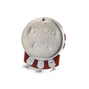 Pack of 2 Big A250K Taper Potentiometer Tone Pots Alpha for Electric Guitar/Bass