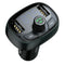 Bluetooth Car Kit MP3 Player FM Transmitter Radio Adapter Dual USB Black