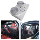 1 Car Taxi Isolation Film Protective Cover Full Surround 140x180cm(55x71in)