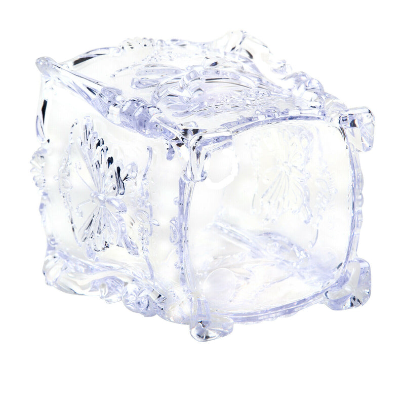 Makeup Storage Box Case Holder Brush Pen Organizer Decorative Acrylic Clear T6R8