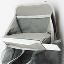 Baby Crib Hanging Bags Portable Bedside Organizer Storage Bag Box (Grey) A