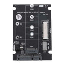 2 in 1 NGFF M.2 B+M Key Mini PCI-E or mSATA SSD to SATA III Adapter Card