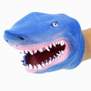 Plastic Shark Hand Puppet for Story Animal Head Gloves Kids Toys Gift AnimaSEAU