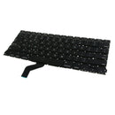 Black Plastic Notebook Keyboard for Macbook A1425, Small Enter Key, US Layout