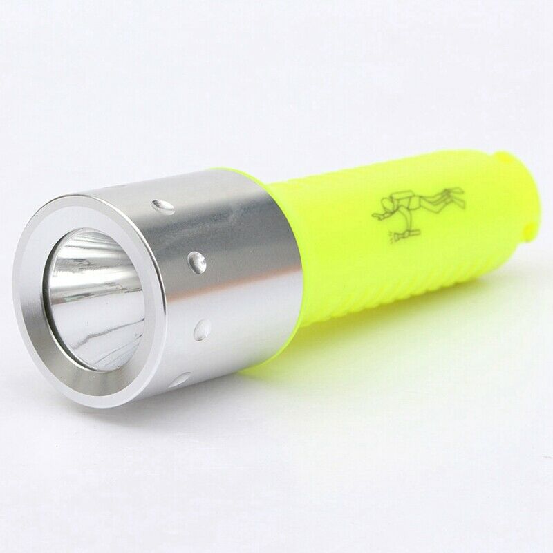 Diving Flashlight Underwater 50M Torch T6 Led 18650 Rechargeable Led Light