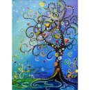 5D DIY Diamond Painting Love Tree Full Round Drill Rhinestone Wall Picture