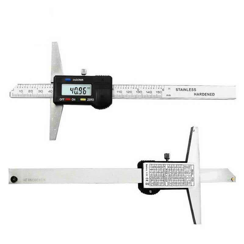 150mm Digital Vernier Caliper Gauge Depth Measure