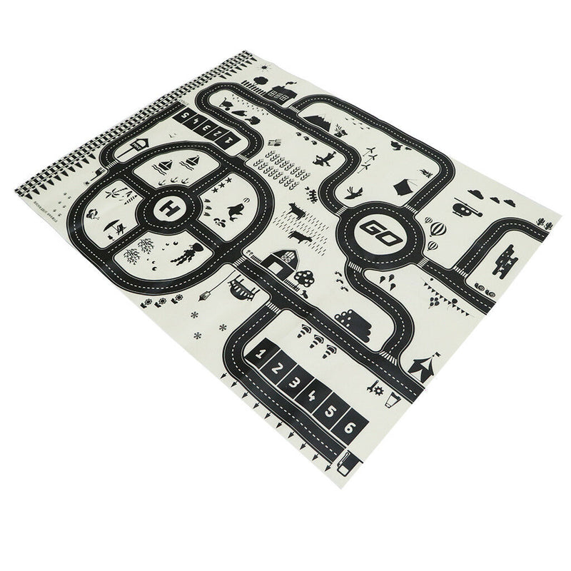 City Traffic Road Play Mat Car Track Game Baby Carpet Rugs Developmetal Mats