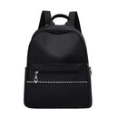 Casual Ladies Backpack Black Waterproof Nylon Bag Girl Fashion Travel Backp