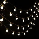 5M LED String Globe Star Fairy Light for Wedding Christmas (Warm White)
