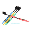 4PCS Double Ultra Soft Toothbrush Bamboo Charcoal Nano Brush Oral Dental Care