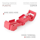 260 Pcs Function T Tap Electrical Connectors - Quick Wire Splice Taps and I