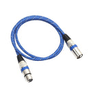 3 Pin XLR Male to Female Audio Extension Cable Wire for Microphone Amplifier