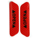 4pcs/set Door Stickers Tapes Warning Mark Notice Exterior Car Open Reflective