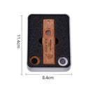 Wooden Kazoo Flute Delicate Rosewood Kazoo Flute Ballad Backing Instrument H0U2