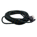 Black Micro USB 5 Pin Data Charger Cable Cord 3 Meter