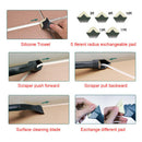 5Pcs Silicone Removal Scraper Caulking Tool Kit Sealant Finishing Caulking Set #
