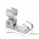 Space Aluminum Rotary Shower Holder Marble Bracket Solid Shower Bracket Fle S8M6