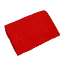 Red Chinese Style Pyrographic Cotton Bath Towel Bathroom Wedding Gift