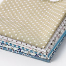Mixed 100% Cotton Fabric Material Bundle Scraps Offcuts Quilting Quilt Fabric x6