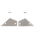 Stainless Steel Guitar Fret Rocker Leveling Luthier Tool Guitar Frets Checker