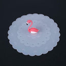 Transparent Bird Dust Proof Silicone Glass Cup Cover Suction Seal Lid Cap