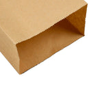 100Pcs Kraft Paper Bag Gift Bag Candy Biscuit Bread Nut Bag Biscuit Snack B