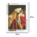 5D DIY Full Drill Diamond Painting Women Cross Stitch Embroidery Art Craft