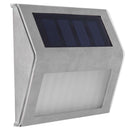 Outdoor Solar 3LED Stainless Steel Garden Patio Step Stair Deck Lamp Lights